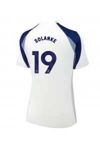 Tottenham Hotspur Dominic Solanke #19 Voetbaltruitje Thuis tenue Dames 2025-26 Korte Mouw